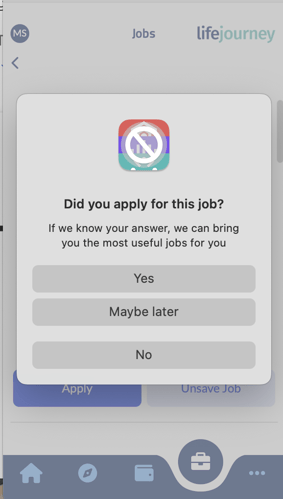 user asked if apply