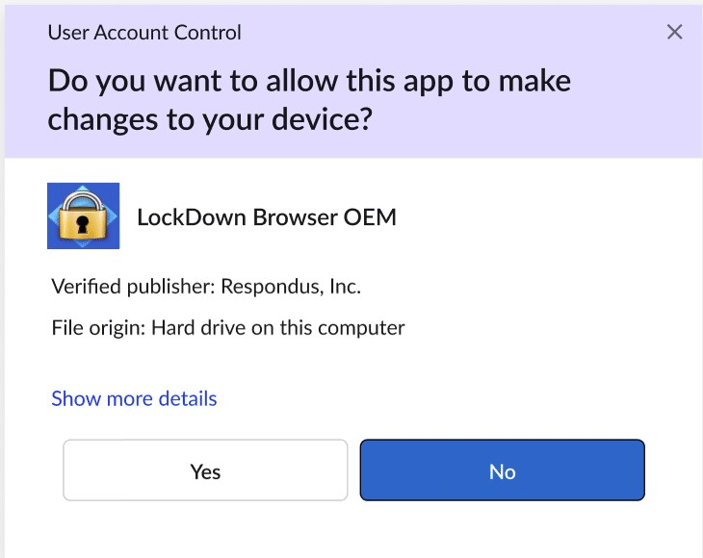 Respondus lockdown browser faqs