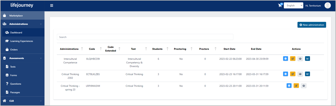 E-proficiency Profile Reports Guide